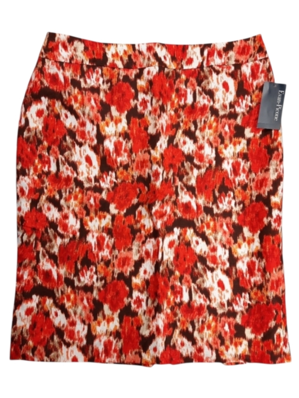 Evan Picone NWT Linen Blend Cigarette Pencil Skirt SZ 14